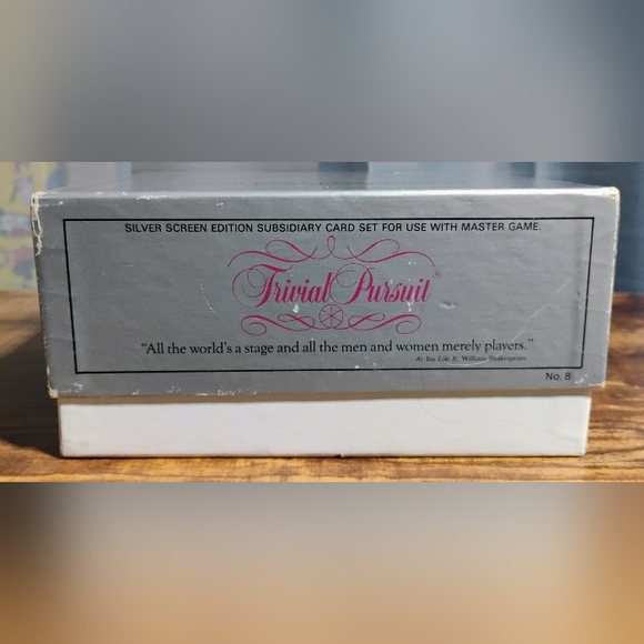 Trivial Pursuit Silver Screen Edition Card Game - Picture 3 of 8